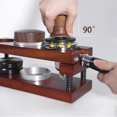 thumbnail image 2 of Wooden 51 53 54 58Mm 10 In 1 Espresso Coffee Tamping Station With Knock Box, 2 of 8