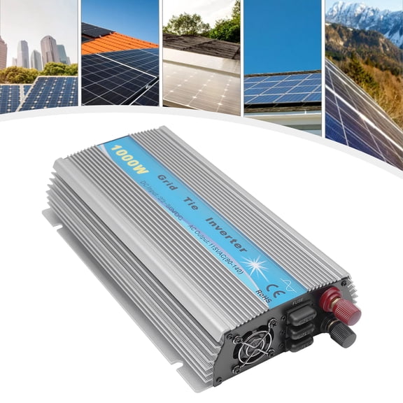 MPPT Grid Tie Solar Inverter AC 90V-140V 1kW Output Pure Sine Wave Inverter NEW