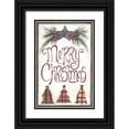 thumbnail image 1 of Shamp, Cindy 23x32 Black Ornate Wood Framed with Double Matting Museum Art Print Titled - Merry Christmas, 1 of 4
