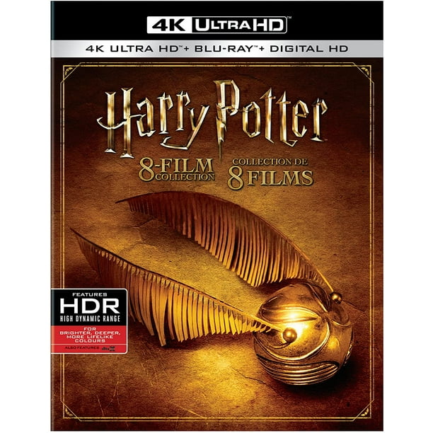 L'intégrale de la saga Harry Potter en 4K Ultra HD disponible chez