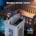 thumbnail image 5 of Portable Air Conditioners,3-in-1 Evaporative Air Cooler with Touch Screen & Remote,2.66Gal Cooling Fan,6 Speeds & 3 Modes, 5 of 6