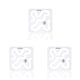 thumbnail image 1 of Inteprter Regla de diseño hueco para acolchado, máquina de coser portátil, plantillas de posicionamiento acrílico, accesorios para manualidades DIY, Type1 NO1 Inteprter CBP186544, 1 of 6