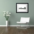 thumbnail image 4 of Trademark Fine Art "Boston Mass Skyline BG-1" Canvas Art by Marlene Watson, White Matte, Black Frame, 4 of 4