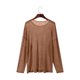 thumbnail image 5 of pstuiky Camisas casuales de manga larga para hombre, Camisa de manga larga con cuello redondo, transpirable, de color sólido y transparente para hombre Tops de hombre xxl, 5 of 9