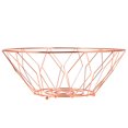 thumbnail image 3 of 1 Pc Fruit Basket Delicate Snack Dish Vegetables Storage Basin Simple Fruit Tray for Home Room Kitchen Desktop (Rose Gold), 3 of 8