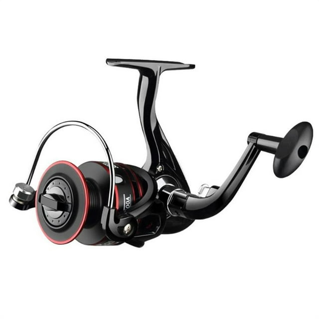 Spinning Reel All Metal Spool Fishing Reel 5.2:1 High Speed 1000-7000 Series 8KG/ 17.6LB Max Drag Carp Fishing ,Rigid Aluminum Skeletal Frame