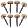 thumbnail image 1 of CTIRCHIU 8Pack Brass Screw Caps Covers Decorative Self Tapping for Practical Design Home Improvement Projects, 1 of 8