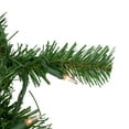 thumbnail image 2 of Northlight 9' x 10" Pre-Lit Dorchester Pine Artificial Christmas Garland, Clear Lights, 2 of 4