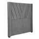 thumbnail image 2 of Cabecera Matrimonial Aurora Gris Oscuro, 2 of 6