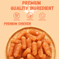 thumbnail image 5 of (4 pack) Pawmate Chicken Sausage Dog Treats, Natural Protein Rich Treats for All Dogs, 11oz, 5 of 13