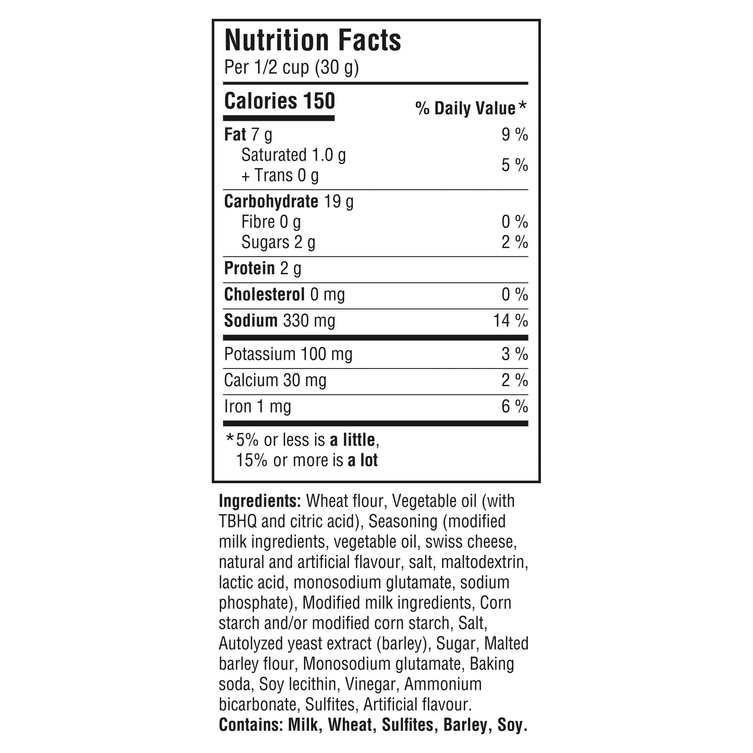 RITZ Swiss Cheese Crackers