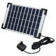 thumbnail image 4 of 10V 5W Solar Fountain Kit, Different Nozzles 190L/H Portable Solar Fountain Water Pump Kit Easy To Use For Gardens For Fish Tanks ANGGREK AH2760, 4 of 8