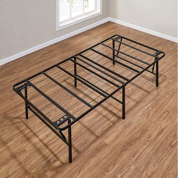 Profile Foldable Steel Bed Frame, Mainstays Twin Slat Metal Bed Frame