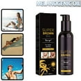 thumbnail image 2 of 50ml Self Tanning Oil Face & Body Sunless Tanner Lotion Bronzer Summer, 2 of 10