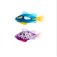 thumbnail image 1 of WoLover Juguetes interactivos de pez robot de natación para gatos y perros con luces LED, juguetes de natación que estimulan el instinto de cazador de su mascota, activan juguetes eléctricos mágicos en el agua - Juego de 2 Ormromra HMJM504, 1 of 3