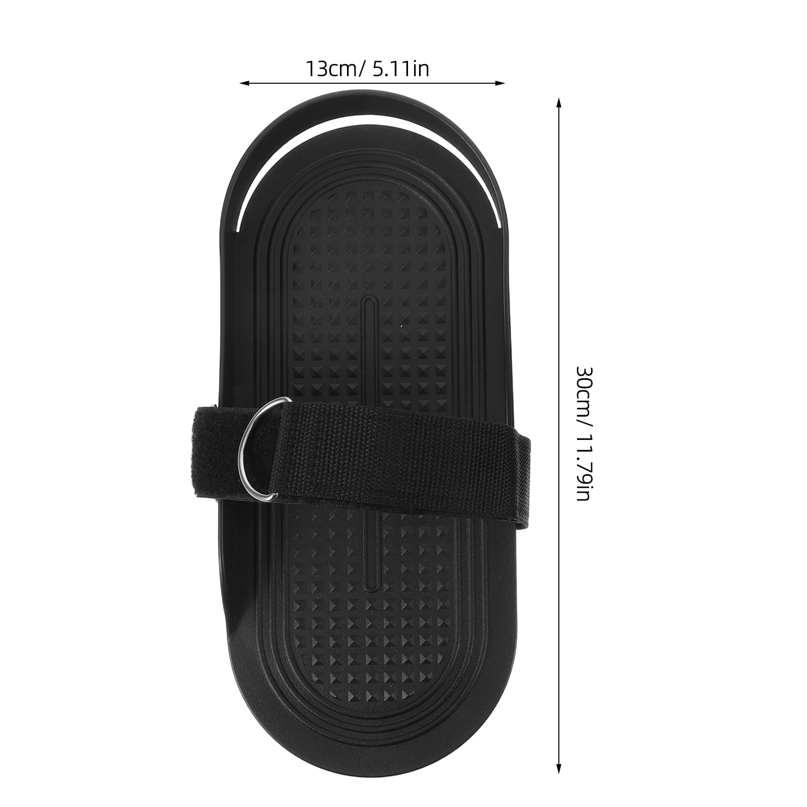 BESTYASH 2-Pack Black Replacement Foot Pedals for Indoor Rowing Machines with Enhanced Stability and Design