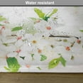 thumbnail image 6 of Ambesonne Flower Place Mats Set of 4, White Spring Blossoms, Standard Size, White Green, 6 of 6