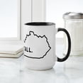 thumbnail image 4 of CafePress - Kentucky Y'all - 15 oz Ceramic Large White Novelty Mug, 4 of 4