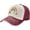 C3230, variant on Be Kind LGBT Pride Rainbow Cowboy Hat Men Vintage Baseball Cap Women Dad Hat Sun Hat Adjustable Trucker Hat Dark Red