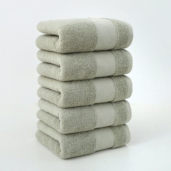 Apmemiss Clearance 5 Pack Hand Towels for Bathroom, Cotton Towels, Soft and Highly Absorbent, Hand Towel Set for Gym, Shower, Hotel, Spa and Kitchen