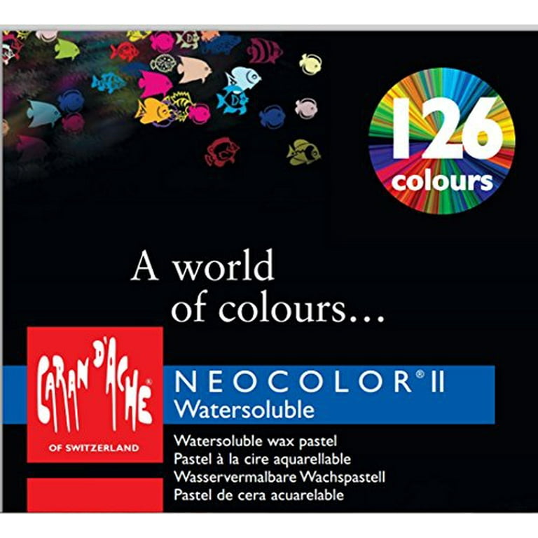 Caran D'Ache NeoColor II Water Soluble Wax Pastel Set 30/Pk