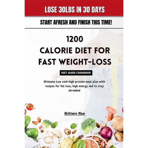 Sculpt & Sizzle: 1200 Calorie Diet for Fast Weight-Loss Diet Guide Cookbook: Ultimate Low carb high protein meal plan with recipes for fat loss, high energy and to stay shredded (Paperback)