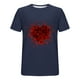 thumbnail image 4 of Camisetas de Manga Larga para Hombres, Camiseta de Manga Corta de Fitness de Impresión Del Día de San Valentín, Mezcla de Algodón Casual, 4 of 8