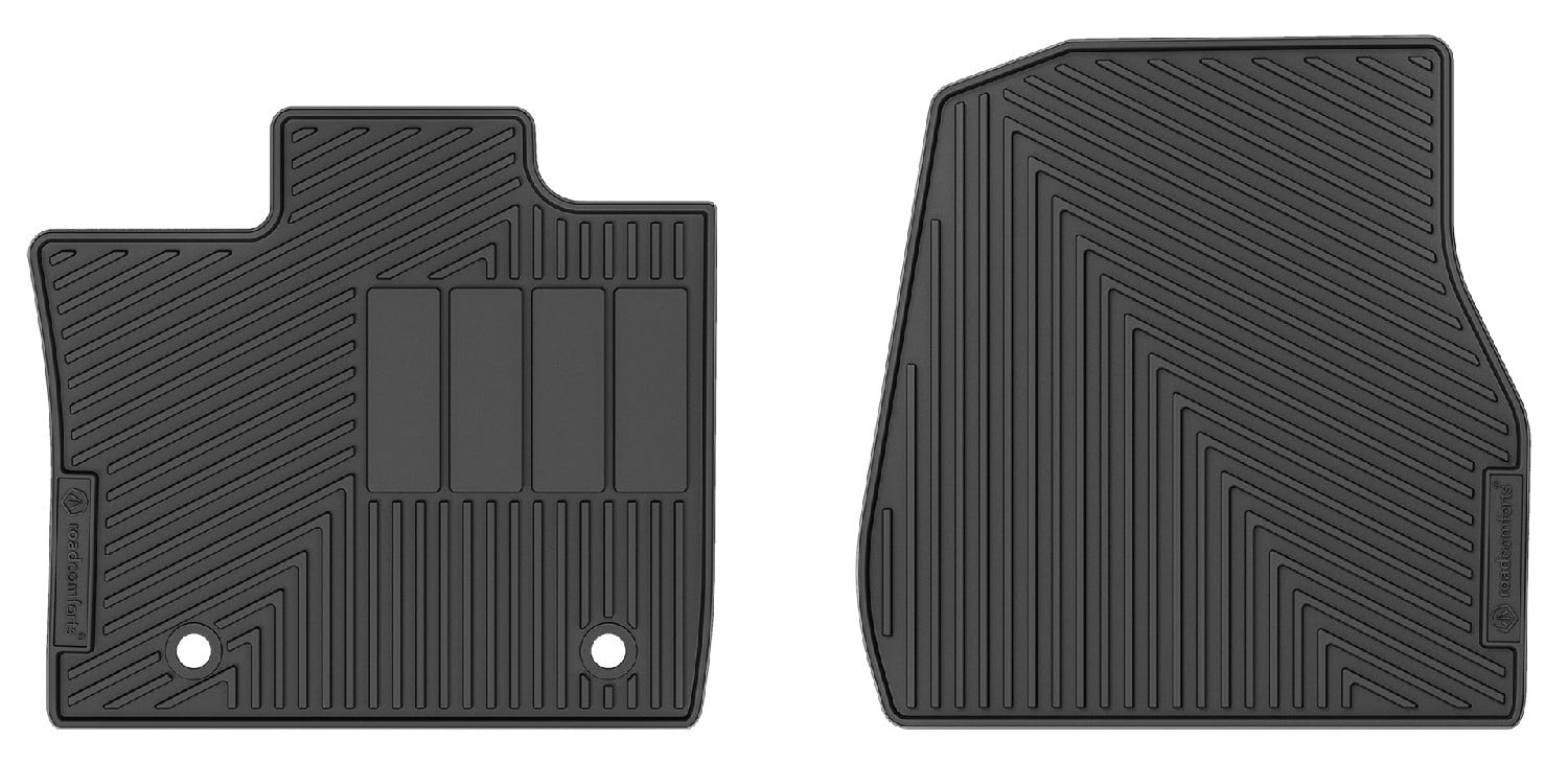 RC37042 Custom Fit AllWeather Floor Mats for 2016 Ford F