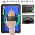 thumbnail image 3 of Funda de tablet SEYMAC stock para Samsung Galaxy Tab S10 Ultra/S9 Ultra, 3 of 6