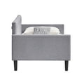 thumbnail image 6 of LuXeo Taylor Twin Size Modern Polyester Daybed, Gray, 300 lbs., 6 of 10