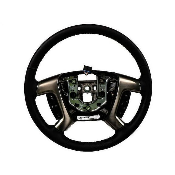 Steering Wheel - Compatible with 2009 - 2016 Chevy Express 4500 2010 2011 2012 2013 2014 2015