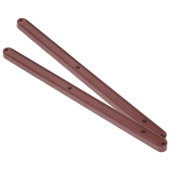 2 Pcs Drawer Glides Kitchen Parts Sliders Runners Replacement Brown
