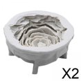 thumbnail image 1 of Molde de silicona,Peonía Vela de silicona Modelo de fundición Yeso de aromaterapia,Resina epoxi Adornos de molde de flores de fundición,Cera de yeso Estatua de arcilla Jabón de arte, 1 of 8