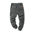 thumbnail image 3 of Men‘s Cargo Pants Casual Joggers Sports Drawstring Trousers Sweatpants, 3 of 5