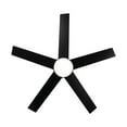 thumbnail image 5 of DUOSONG 52 Inch Indoor 5 Plywood Black Ceiling Fan With Light Matte Black Plywood Electrical Appliances Fans, 5 of 12