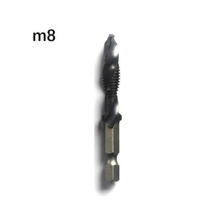 

1pc Hex Shank M35 Cobalt Compound Tap Screw Machine Opening Hole Tap Drill Bits