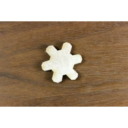- SNOWFLAKE #2 Wood 1/8 x 11 PKG 3 laser cut wooden SNOWFLAKE #2 by WOODNSHOP