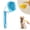 Blue, variant on NCQ Pet Bath Brush with Shampoo Dispenser, 2025 New Dog Bath Brush Soft Silicone Bristle for Bathing Pets Grooming Massage Brush (Green)