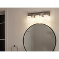 thumbnail image 6 of Vetivene 3-Light Bathroom Vanity Light in Natural Brass, 6 of 8