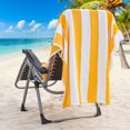 thumbnail image 5 of 6 Pack Microfiber Cabana Stripe Beach Towel , Oversized Sand Free Quick Dry Super Absorbent Soft Plush Pool Towel , 72in x 36in Extra Large Outdoor Travel Towels, 5 of 7