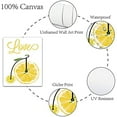 thumbnail image 3 of Posters Lemon Fruit Canvas Print Modern Artwork Summer Love Wall Art Posters (4 Pack), 3 of 9