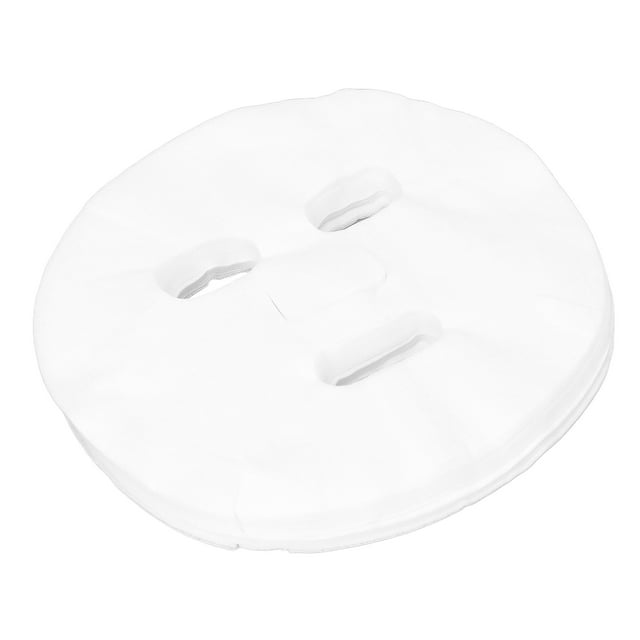 Papel Para Mascarilla Facial De Algodón, Compacto, 50 Piezas, Hoja De Papel Para Mascarilla Facial Portátil, Y Agradable Para La Piel, Profesional Para Mujeres Para