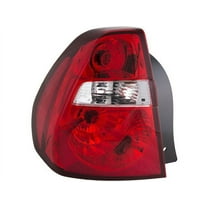 Left Driver Side Tail Light Assembly - Compatible with 2004 - 2008 Chevy Malibu 2005 2006 2007