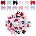 thumbnail image 1 of a polished and engaging product description based on your input:\n\n \n\n**180pcs Mini Satin Bows – Tiny Bow Embellishments for Crafts, Clothing & DIY, 1 of 2