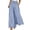 w93# Blue365, variant on Wuxian Linen Pants Women Baggy High Waisted Wide Leg Pants Solid Color Relaxed Fashion Drawstring Elastic Trousers Comfy Straight Leg Long Pants With Pockets Loose Fit Summer Dailywear,Black,M