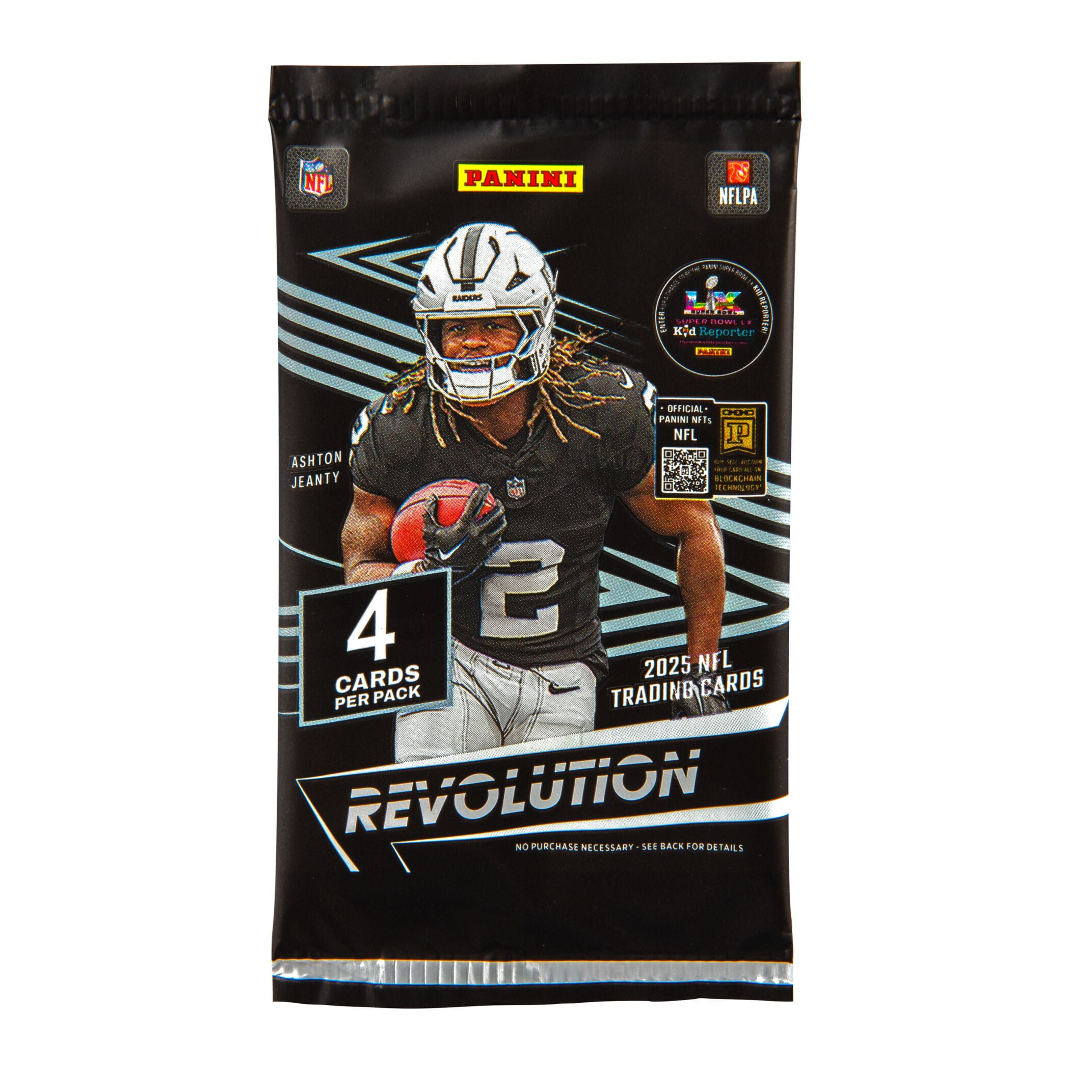 2025 Panini Revolution Football Trading Cards Mega Box