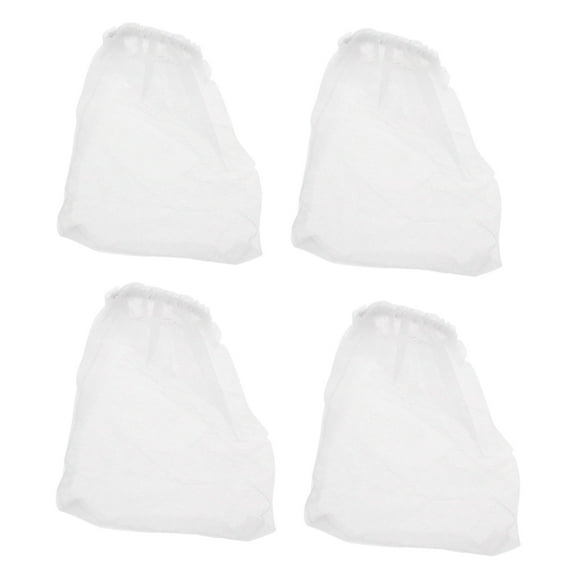 4Pcs Aquariums Filter Bag Replacement Filter Bags for Battery-Power Gravels Cleaner Water Changer Fittings Bags