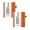 Orange*2, variant on 1 Pcs Password Keeper Book with Alphabetical Tabs, 4.72 x 5.7" Address & Password Book for Seniors, Spiral Password Notebook for Website Logins