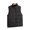 Black, variant on Men's Thermal Waistcoat, Stand Collar, Sleeveless, Solid Color Cotton Vest, Pockets, Zipper Placket, Windproof Warm Bottoming Vest Jacket, Stylish Layering