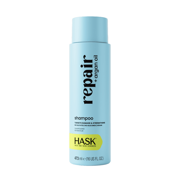 HASK Repair Argan Oil Shampoo, 16 fl oz